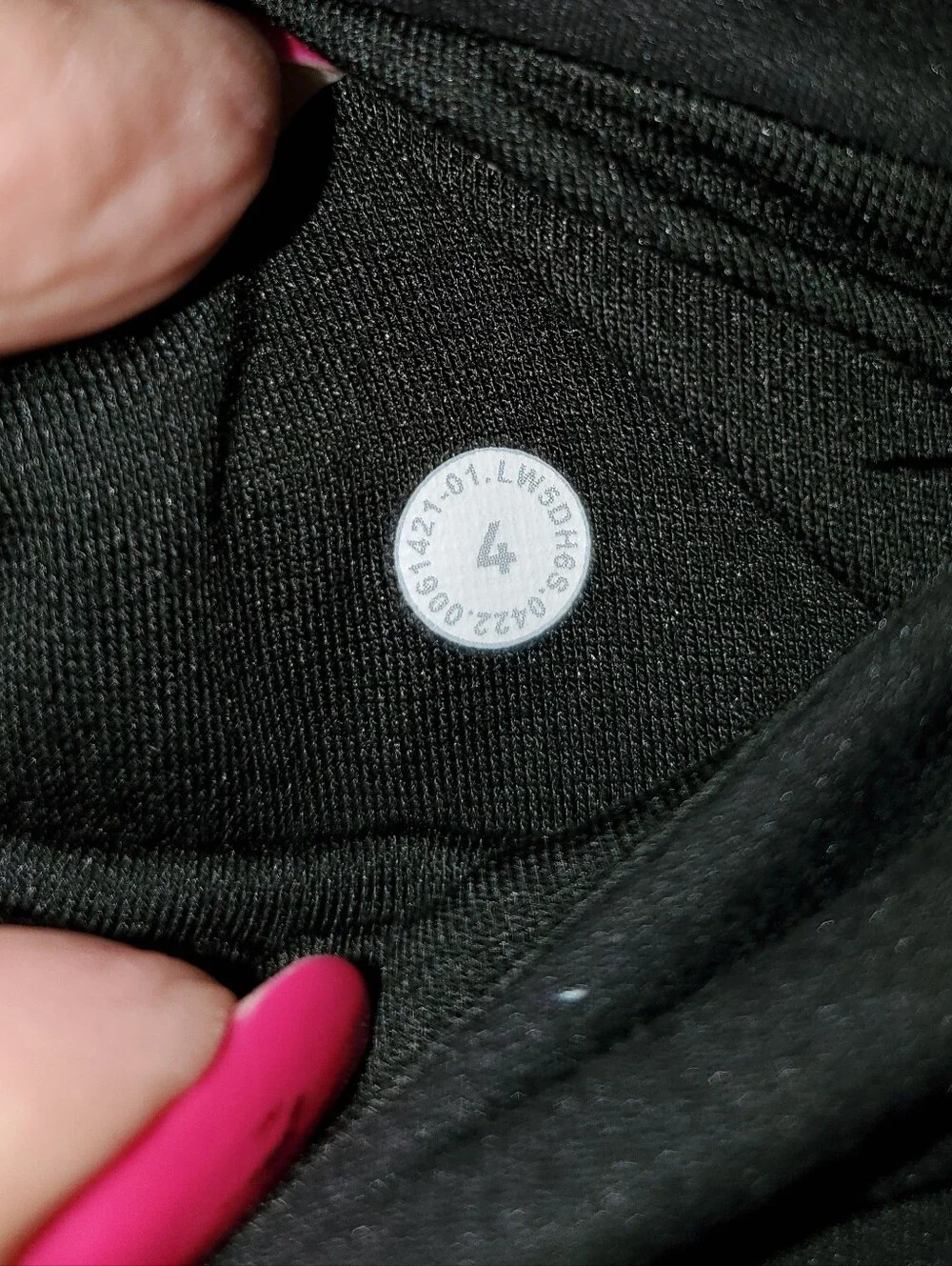 Lululemon Align High Rise Jogger Pants Sz 4 Black